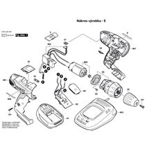 Aku vrtací šroubovák PSR 14,4 LI-2 Bosch 3603J56400