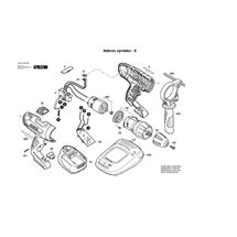 Aku příklepový šroubovák PSB 18 LI-2 Bosch 3603J58300