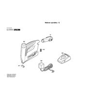 Aku Sponkovačka PTK 3,6 V Bosch 3603J68800