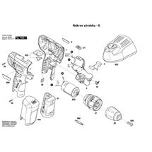 Aku vrtací šroubovák PSR 10,8 LI-2 Bosch 3603J72900
