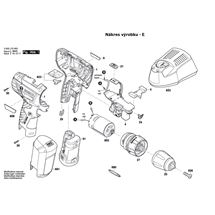 Aku vrtací šroubovák PSR 10,8 LI-2 Bosch 3603J72901