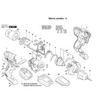 Aku vrtací šroubovák PSR 14,4 LI-2 Bosch 3603J73400