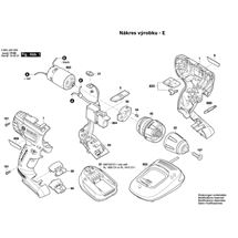Aku vrtací šroubovák PSR 1800 LI-2 Bosch 3603JA3100
