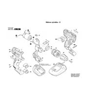 Aku příklepová vrtačka PSB 1800 LI-2 Bosch 3603JA3300