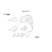 Aku šroubovák IXO 5 Bosch 3603JA8000