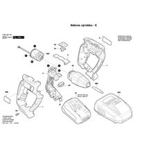 Aku vrtací šroubovák PSR 18 LI-2 Ergo Bosch 3603JB0100