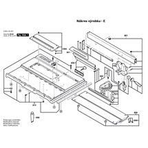 Kotoučová pila PTS 10 Bosch 3603L03201