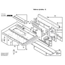 Kotoučová pila PTS 10 Bosch 3603L03231