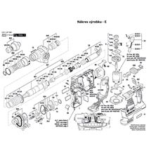 Aku Vrtací kladivo GBH 36 V-LI Bosch 3611J07000