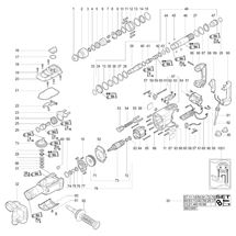 Vrtací kladivo MHE 96 Metabo 00396000