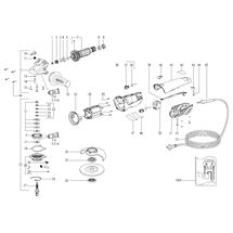 Malá úhlová bruska W 11-125 Quick Metabo 00270000