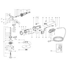 Malá úhlová bruska WEA 14-150 Plus Metabo 01106000