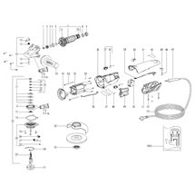 Malá úhlová bruska WEA 14-125 Plus Metabo 01105000