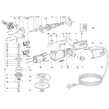 Malá úhlová bruska WQ 1000 Metabo 20035001