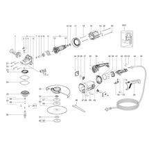 Velká Úhlová bruska W 24-230 Metabo 06448000