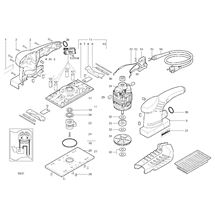 Vibrační bruska SR 10-23 Intec Metabo 01024000