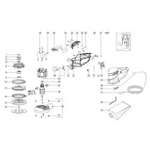 Excentrická bruska SXE 425 TurboTec Metabo 00131000