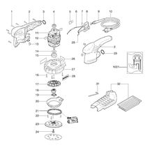 Excentrická bruska SXE 325 Intec Metabo 00325000