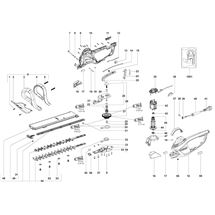Nůžky na živý plot HS 8745 Metabo 08745000