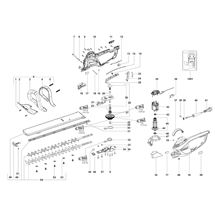 Nůžky na živý plot HS 8755 Metabo 08755000