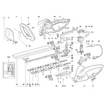 Nůžky na živý plot HS 45 Metabo 20016000