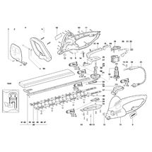 Nůžky na živý plot HS 55 Metabo 20017000