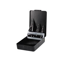 Vrtáky stupňovité, sada 3ks, O 4-12/1mm, O 4-20/2mm, O 4-32/2mm (20092) EXTOL CRAFT