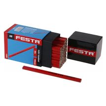 Tužka tesařská (červený lak) 180mm