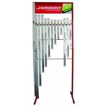 Stojan na vodováhy HORIZONT osazený