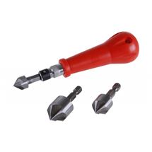 Sada odjehlovací frézy 3ks rukojeť 1/4&quot; Festa 20360