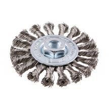 Kartáč rotační radiální copy nerez FESTA 100mm M14 Festa 22039