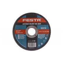 Kotouč řezný kov 115x1.2x22.2 FESTA