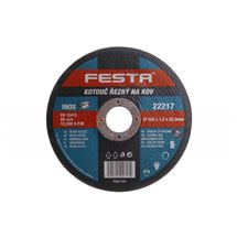 Kotouč řezný FESTA na kov 125x1. 2x22. 2mm Festa 22217