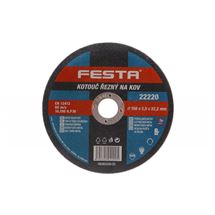 Kotouč řezný FESTA na kov 150x2. 5x22. 2mm Festa 22220