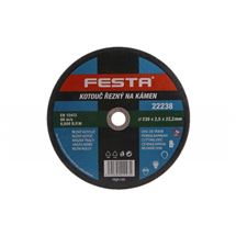 Kotouč řezný FESTA na kámen 230x2. 5x22. 2mm Festa 22238