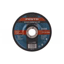 Kotouč brusný FESTA na kov 125x6. 4x22. 2mm Festa 22242