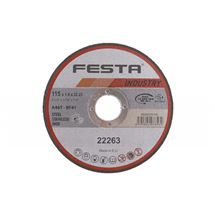 Kotouč řezný FESTA INDUSTRY na kov 115x1. 6x22. 2mm Festa 22263