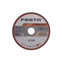 Kotouč řezný FESTA INDUSTRY na kov 125x1x22. 2mm Festa 22266