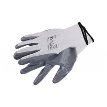 Rukavice nylonové - Nitril vel. 10