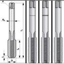 Závitníky sadové BSW - 8/3011, W 3/8" x 16 HSS II, BUČOVICE TOOLS 1413802