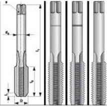 Závitníky sadové BSW - 8/3011, W 5/8" x 11 HSS I, BUČOVICE TOOLS 1415801