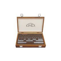 Základní ocelové měrky KINEX, 87ks, tř. přesnosti 1, DIN 861 (1046-13-087) Kinex