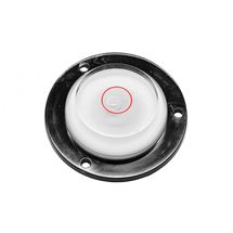 Kruhová libela KINEX s upevňovacími otvory pr.30mm - plast (5022-02-030) Kinex