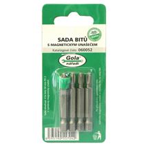 Sada bitů PH2 s magnetickým unašečem 5 dílů Gola Nářadí 060052