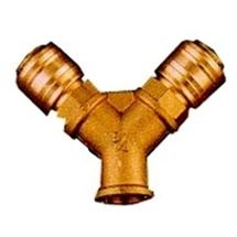 Rozdělovač tlakového vzduchu se 2 rychlospojkami, R 3/8, vnitřní závit Einhell