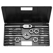 Souprava závitořezných nástrojů, typ M 2-II, M 12 - M 20 HSS, BUČOVICE TOOLS 340200