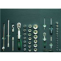 Plato Gola 1/4" a 1/2" Gola Nářadí 4.ZÁSUVKA