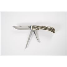 Lovecký zavírací nůž HUBERT 245-XP-3/KP paroh, pilka, párač