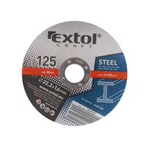 Kotouče řezné na kov, 5ks, O 125x1,6x22,2mm (106920) EXTOL CRAFT