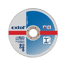 Kotouče řezné na kov, 5ks, 150x2,5x22,2mm (108030) EXTOL CRAFT